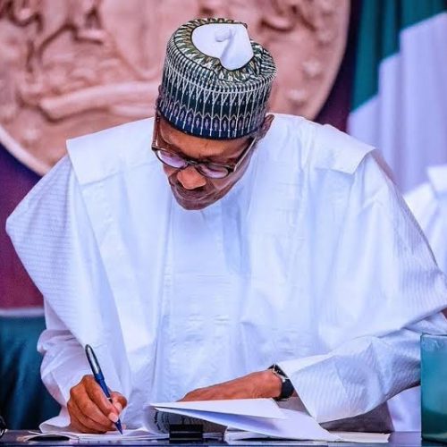 His Excellency, Muhammadu Buhari Signs Mental Health Bill Into Law In Nigeria